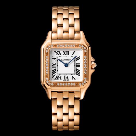 cartier panthere watch gold price|cartier panthere watch price new.